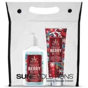 Hempz Frost Berry Bliss Tan Extender and Bronzer New!